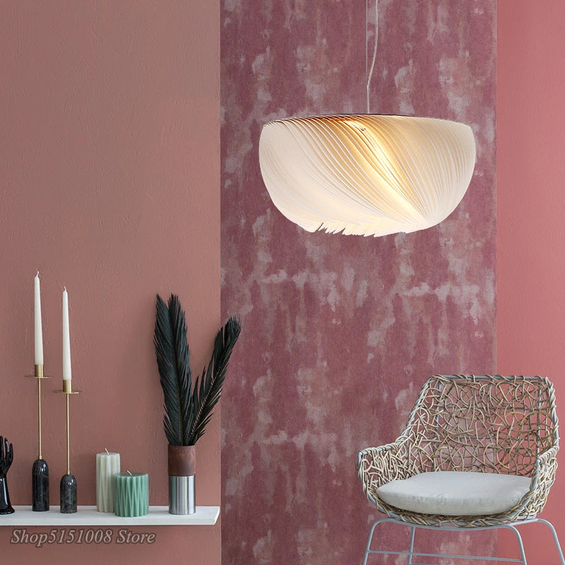 Afralia™ Origami Pendant Light: Modern Nordic Hanging Lamp for Home Decor