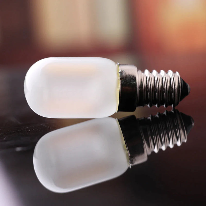 Afralia™ Vintage Frosted Dimmable LED Lamp E12 E14 Warm White 2700K 220V Mini Bulb