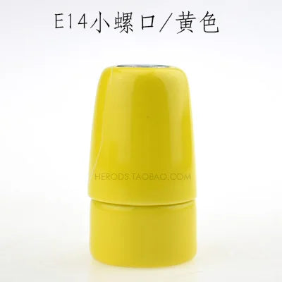 Afralia™ Vintage Ceramic E14 Lamp Socket Fitting for Pet Aquarium Fish