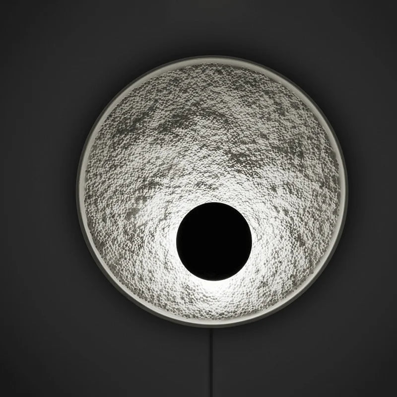 Afralia™ Circle Wall Lamps: Nordic Loft Style Resin Art Sconces for Indoor Lighting