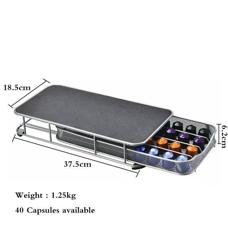Afralia™ Coffee Capsule Organizer Stand for Nespresso Pods