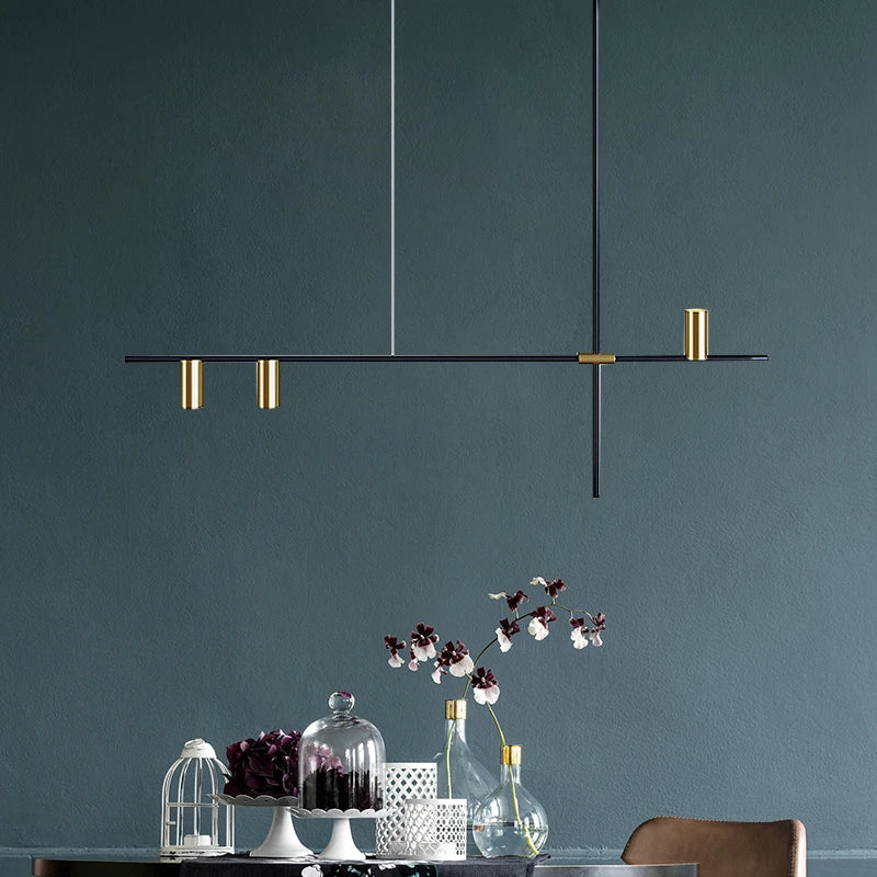 Afralia™ LED Ceiling Chandelier: Scandinavian Post-modern Designer Hanging Lamp for Dining & Living Room