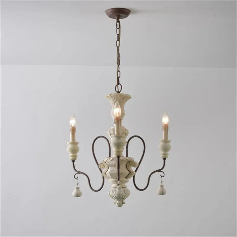 Afralia™ Rustic Iron Pendant Chandelier Vintage Industrial Lamps Ceiling Lighting Fixtures