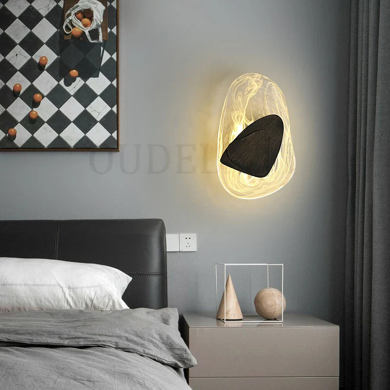 Afralia™ Modern Crystal Wall Lamps LED Indoor Lighting Fixtures