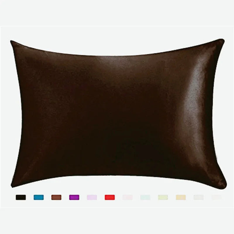 Afralia™ Silk Cozy Pillowcase | Soft Satin Hair Beauty Cover Home Bedding Case
