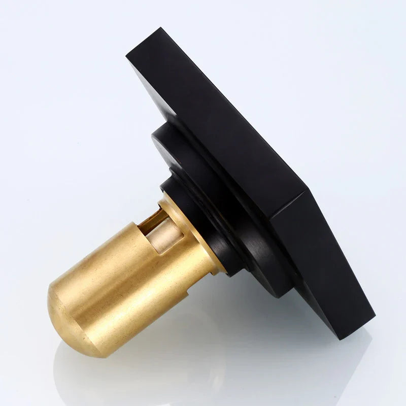 Afralia™ Matte Black Square Floor Drain 10*10cm for Bathroom, Kitchen, Balcony