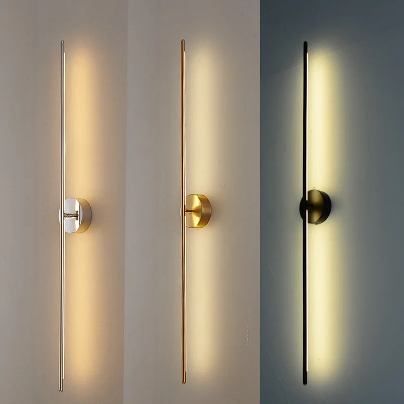 Afralia™ Luxury Nordic Living Room LED Wall Sconce Lights