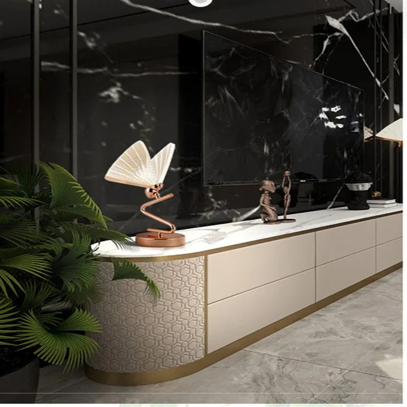 Afralia™ Nordic LED Butterfly Lights for Bedrooms, Living Rooms, Shops