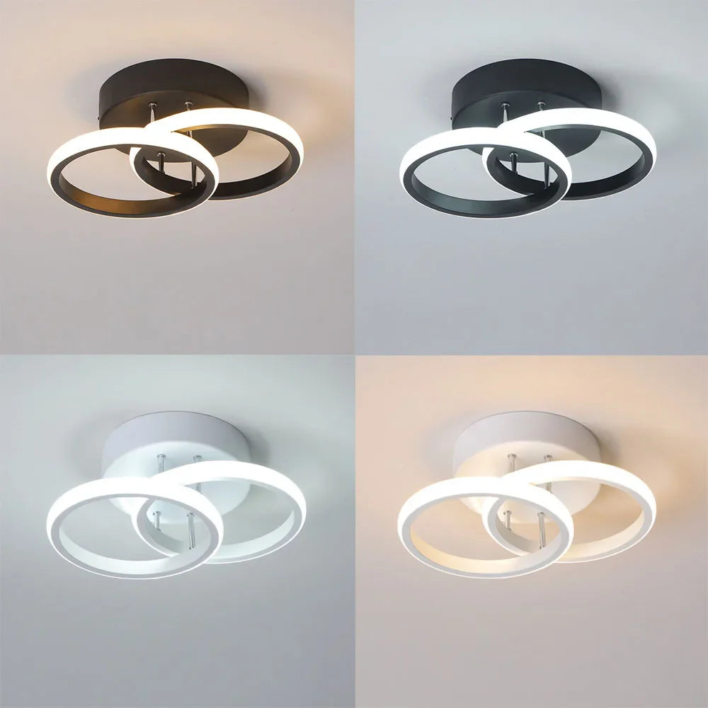 Afralia™ LED Ceiling Light: Modern Minimalist Nordic Home Chandelier Lighting for Living Room