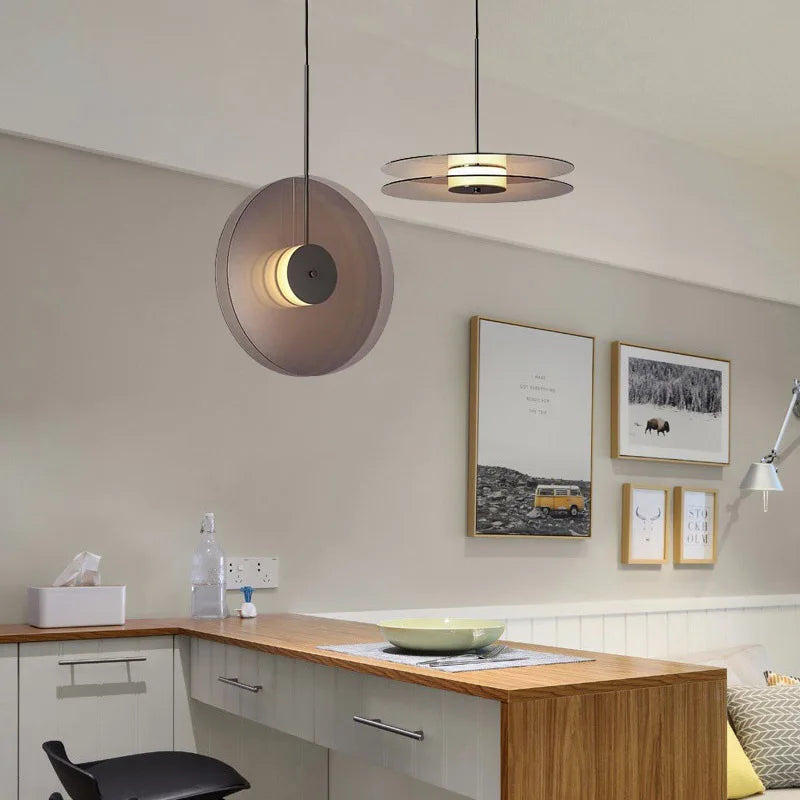 Afralia™ Glass Pendant Lights: Minimalist LED Hanging Lamps for Living, Bedroom, Dining, or Restaurant