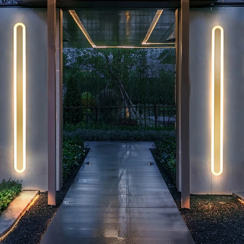 LED Wall Lamp IP65 Waterproof Modern Interior Decoration for Porch, Balcony, Bedroom, and Living Room by Afralia™