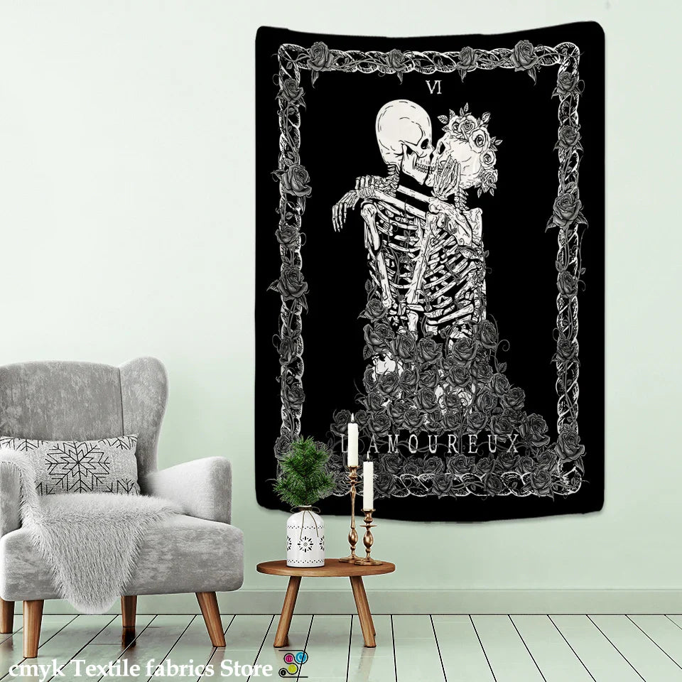 Afralia™ Starry Sky Tapestry Wall Hanging for Home Decor