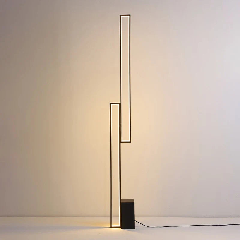 Afralia™ Nordic Minimalist LED Floor Lamp for Living Room Home Decor