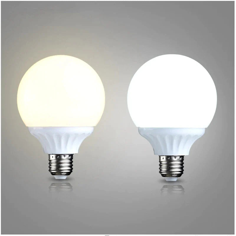 Afralia™ E27 9W LED Bulb 360° High Brightness Round Lamp Spotlight Cold Warm White