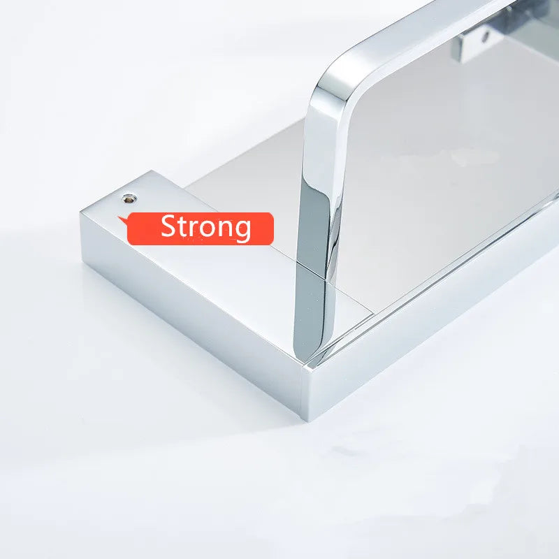 Afralia™ Brass Toilet Paper Holder Gold Finish Tissue Box Rack for Bathroom