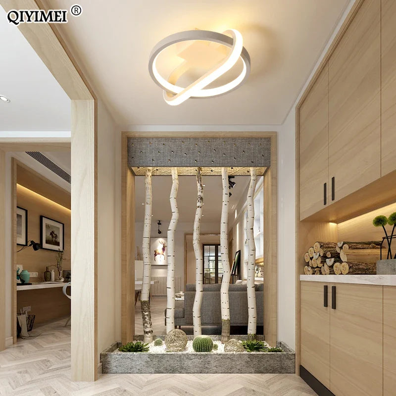 Afralia™ Modern LED Chandeliers Luster Indoor Lights for Home Living Study Bedroom