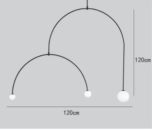 Afralia™ Mobile Chandelier Industrial Black Lighting for Living Dining Kitchen Décor