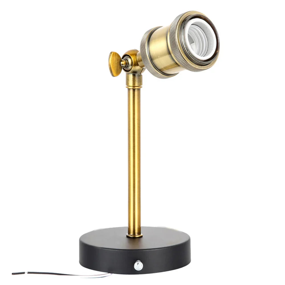 Afralia™ Retro Single Arm Wall Lamp E27 Interface for Kitchen Corridor Bedroom Living Room