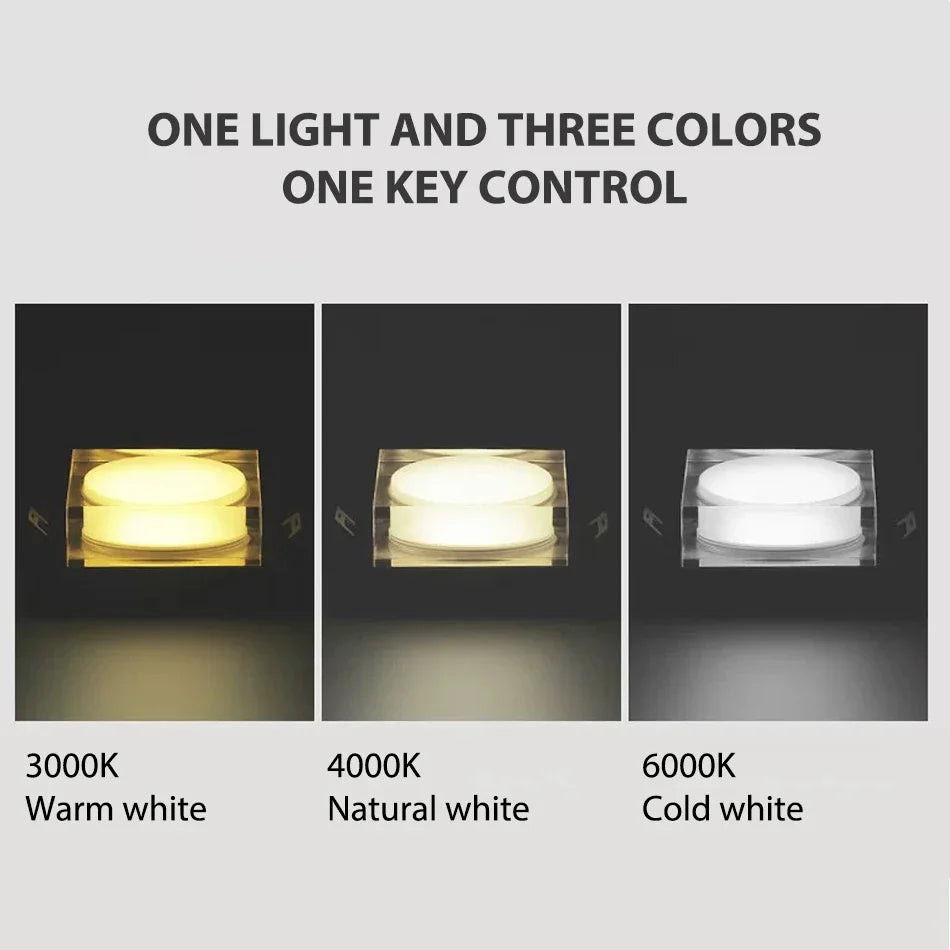 Afralia™ Crystal Dimmable LED Spot Light for Stylish Home Décor