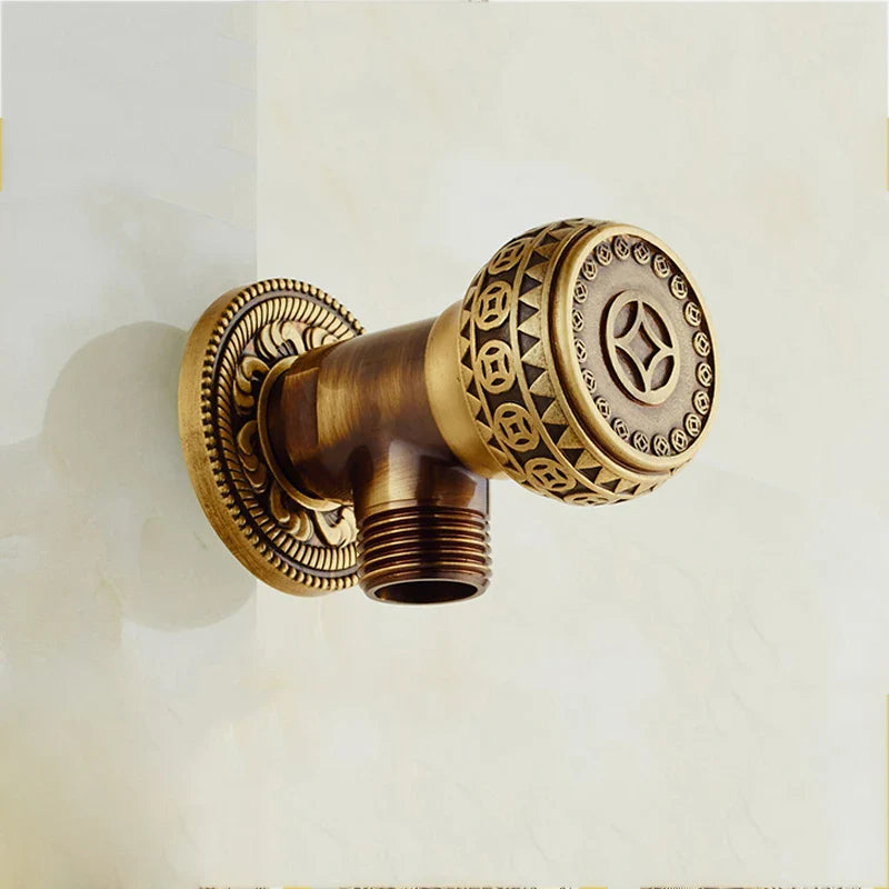 Afralia™ Antique Bronze Douche Bidet Sprayer Set with Copper Valve - Jet Shower Head