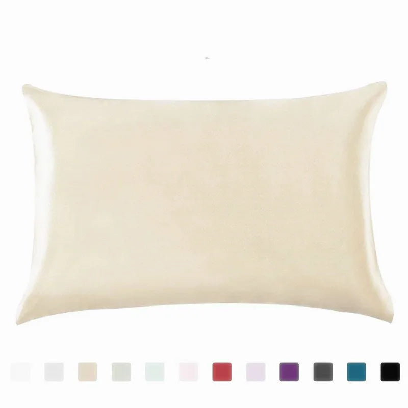 Afralia™ Silk Cozy Pillowcase | Soft Satin Hair Beauty Cover Home Bedding Case