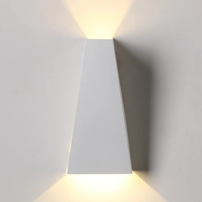 Afralia™ Dual Head 10W LED Wall Lamp for Bedroom Foyer, Waterproof Modern Outdoor Fixture