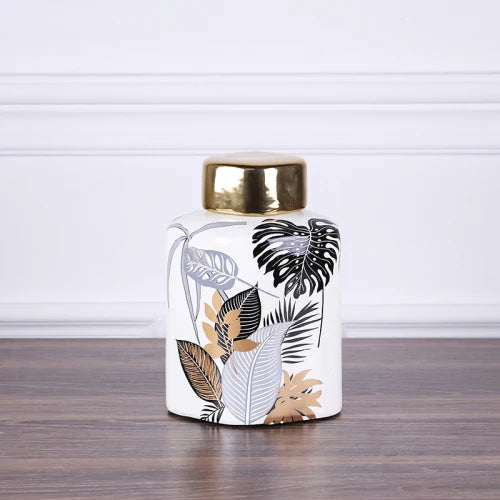 Afralia™ Country Ceramic Vase: Floral Home Decor Jar for Living Room & Dining Table