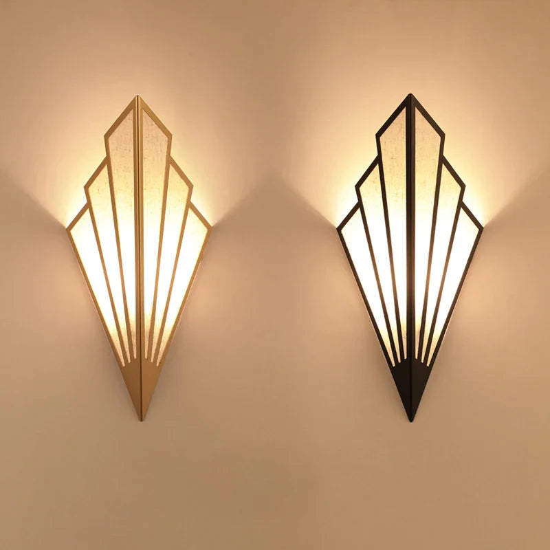 Afralia™ LED Fan Wall Lamp for Indoor Lighting - E14 5W