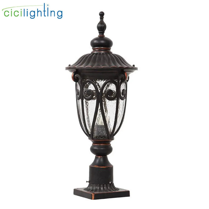 Afralia™ Outdoor Pillar Light: European Style Garden Landscape Lighting