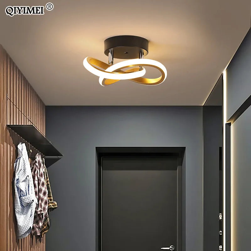 Afralia™ LED Ceiling Lights: Modern Illumination for Home Living Room Bedroom Aisle Balcony