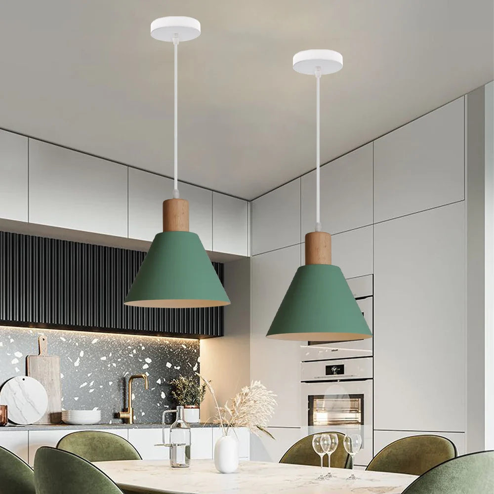 Afralia™ Modern Nordic Pendant Lights LED Hanging Lamp for Home Industrial Decor
