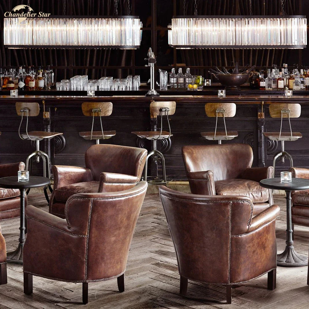 Afralia™ Modern LED Oval Crystal Chandelier Black Pendant Light for Kitchen Island Dining Room