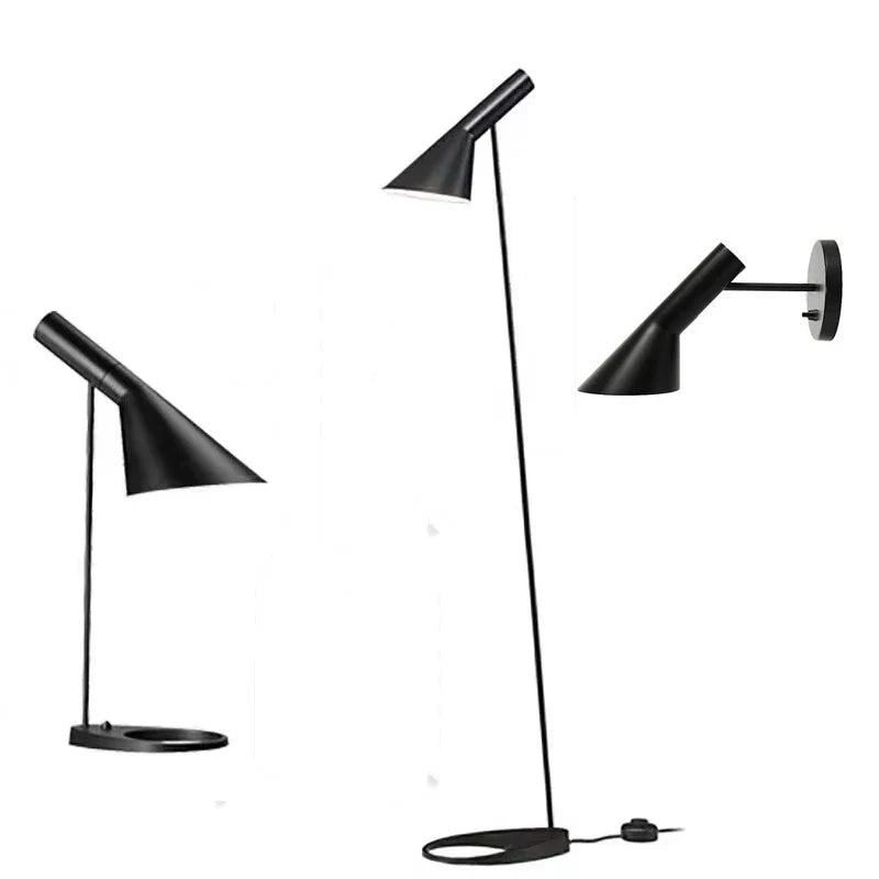 Modern Black Table Lamp by Afralia™: Minimalist Living Room & Hotel Lighting