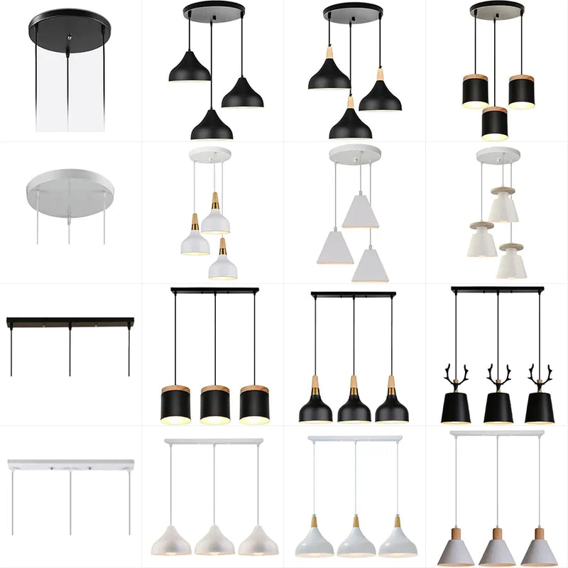 Afralia™ Modern Nordic Pendant Lamp for Living Dining Room Chandelier