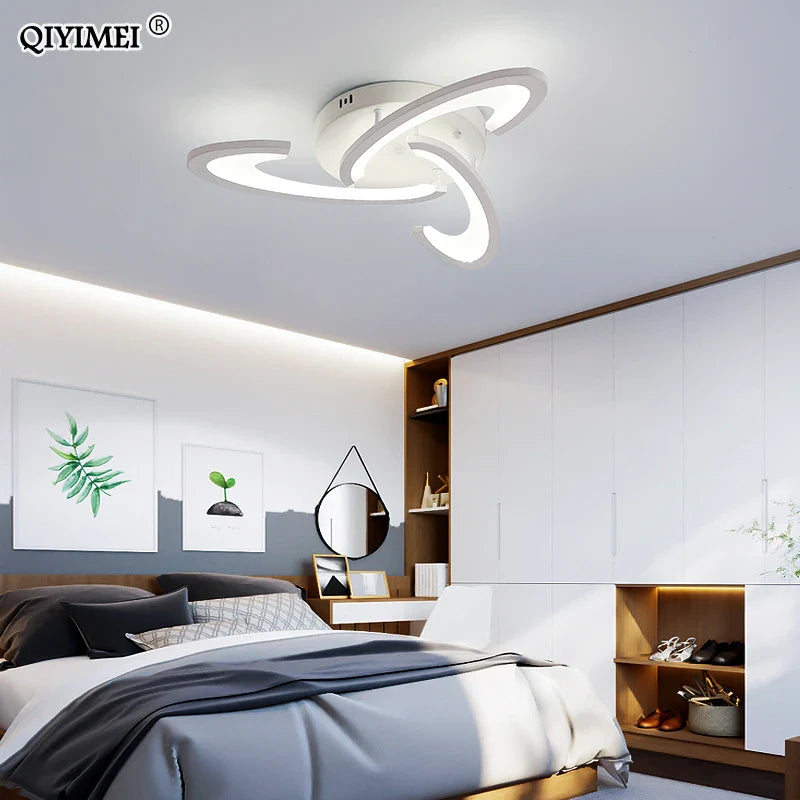 Afralia™ Ultra-thin LED Ceiling Light for Living Room & Bedroom