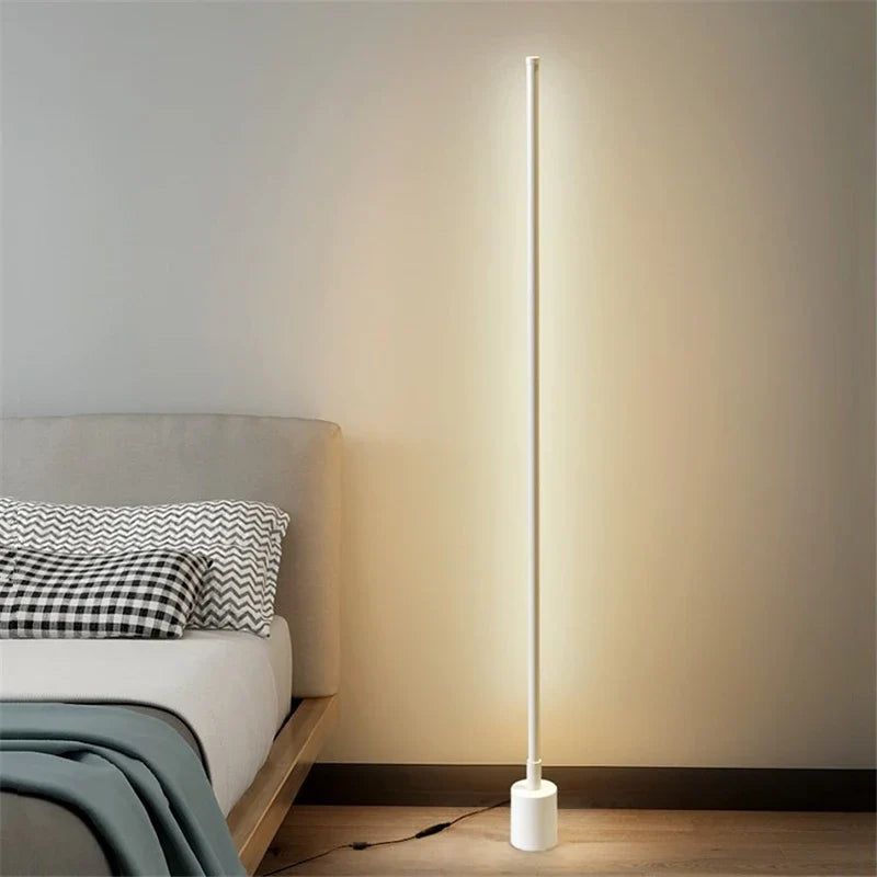 Afralia™ Minimalist 360° Bright Floor Lamp for Living Room Bedroom