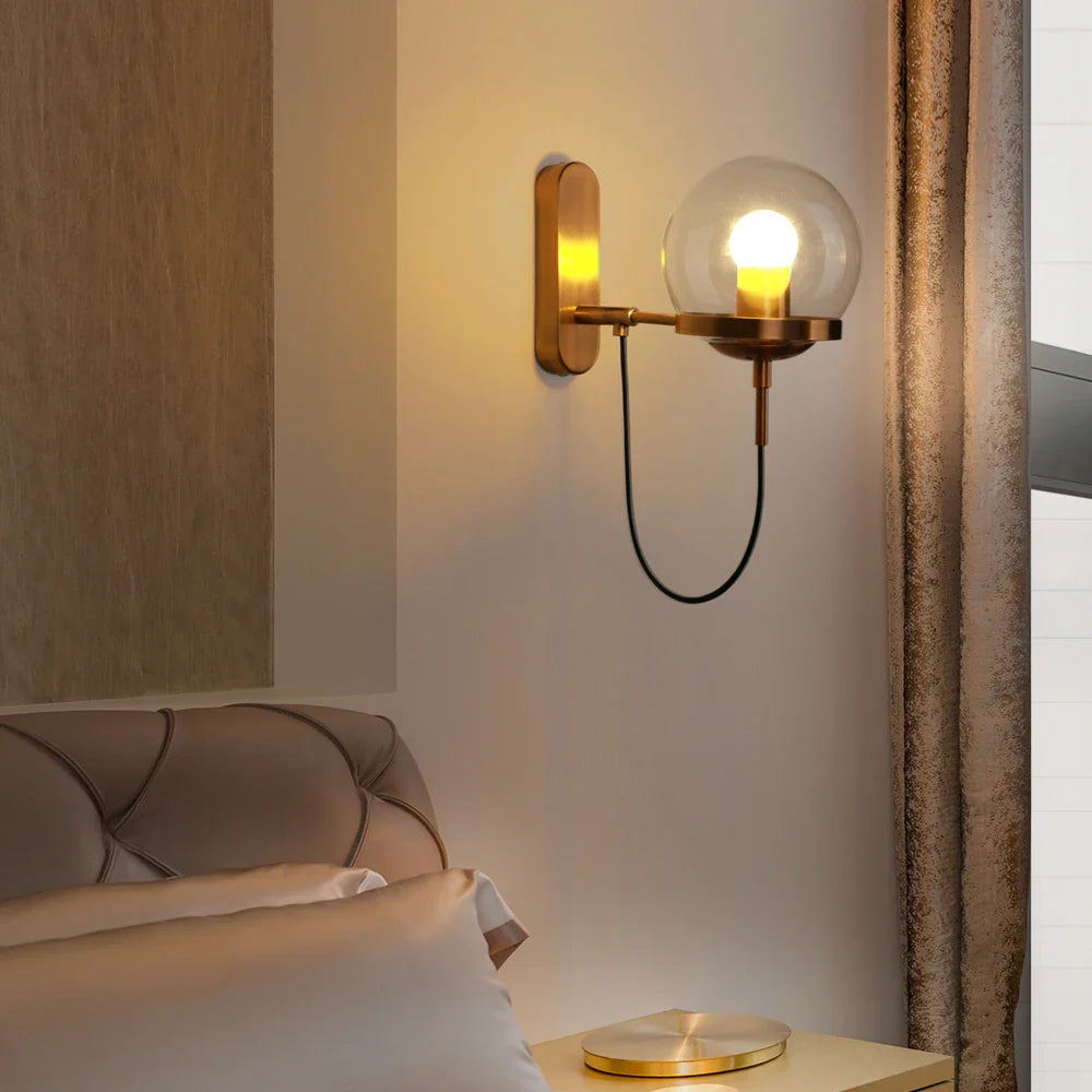 Afralia™ Loft LED Wall Light Modern Home Lighting E27 110-220V Bedroom Indoor Decor