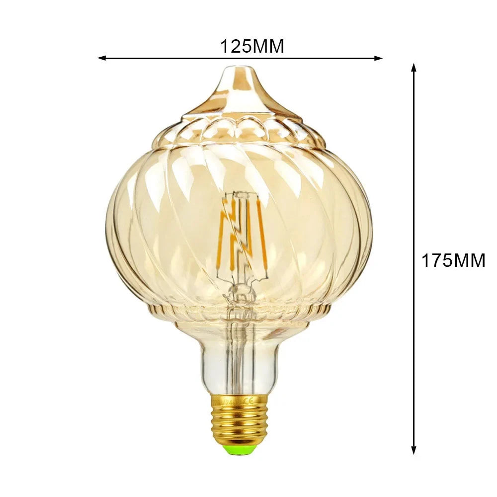 Afralia™ Retro Edison Bulb LED 4W Warm White 2700K Loft Industrial Vintage Lamp