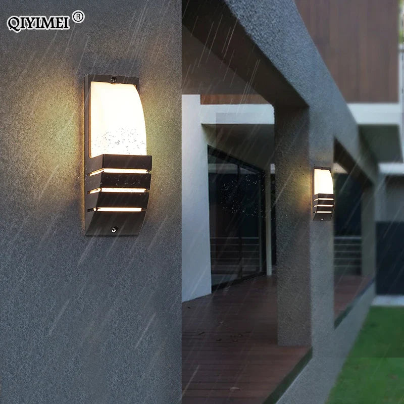 Afralia™ LED Outdoor Wall Sconce Light for Courtyard Patio Garden Front Door