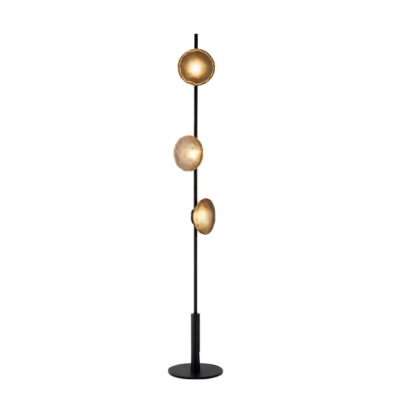 Ceto Glass Floor Lamp by Afralia™ - Vertical Nordic Design for Luxury Living Room