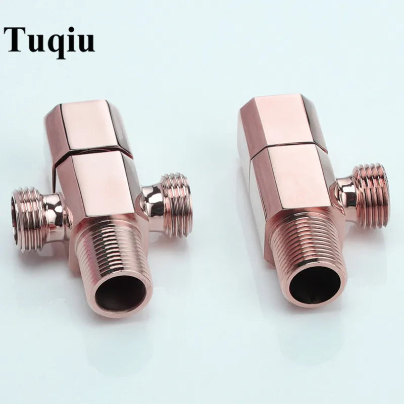 Afralia™ Rose Gold Handheld Bidet Douche Kit with Brass Shattaf Shower Head