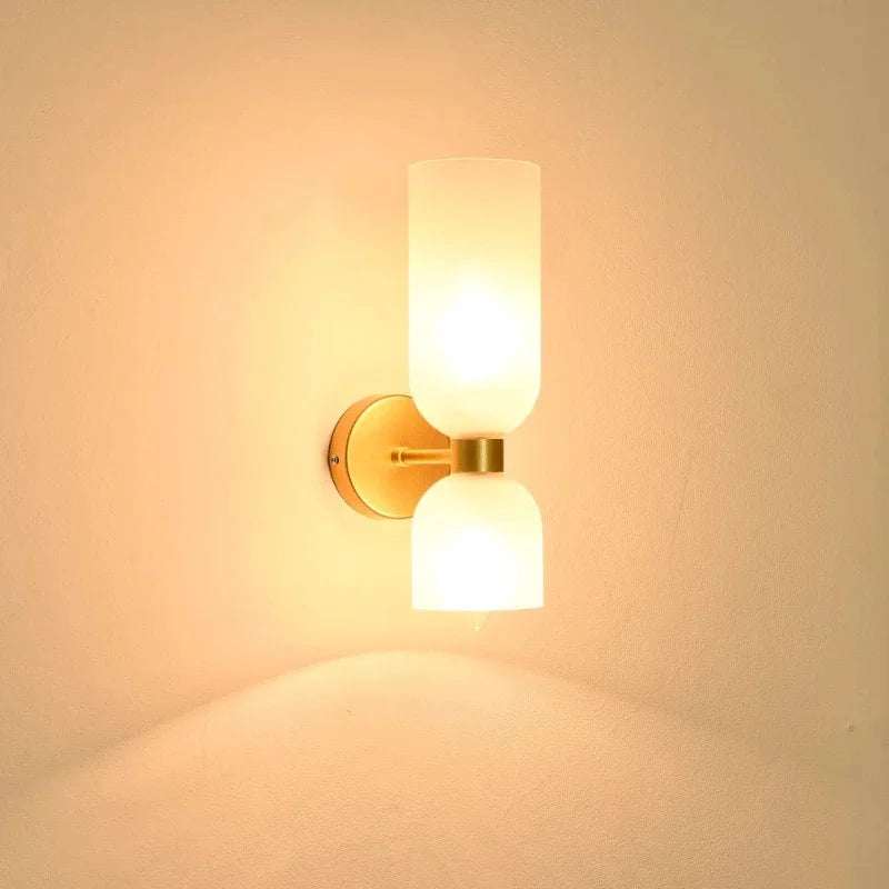Afralia™ Nordic LED Wall Sconce Light for Bedroom, Corridor, Stairs, and Aisle