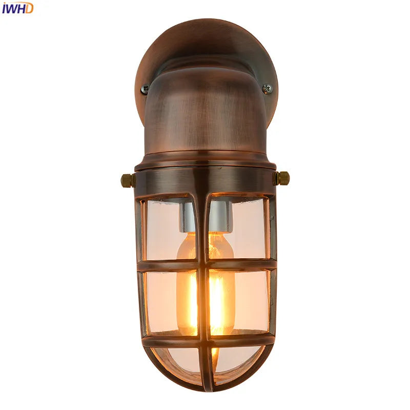 Afralia™ Outdoor Aluminum LED Wall Light for Stair, Balcony & Garden