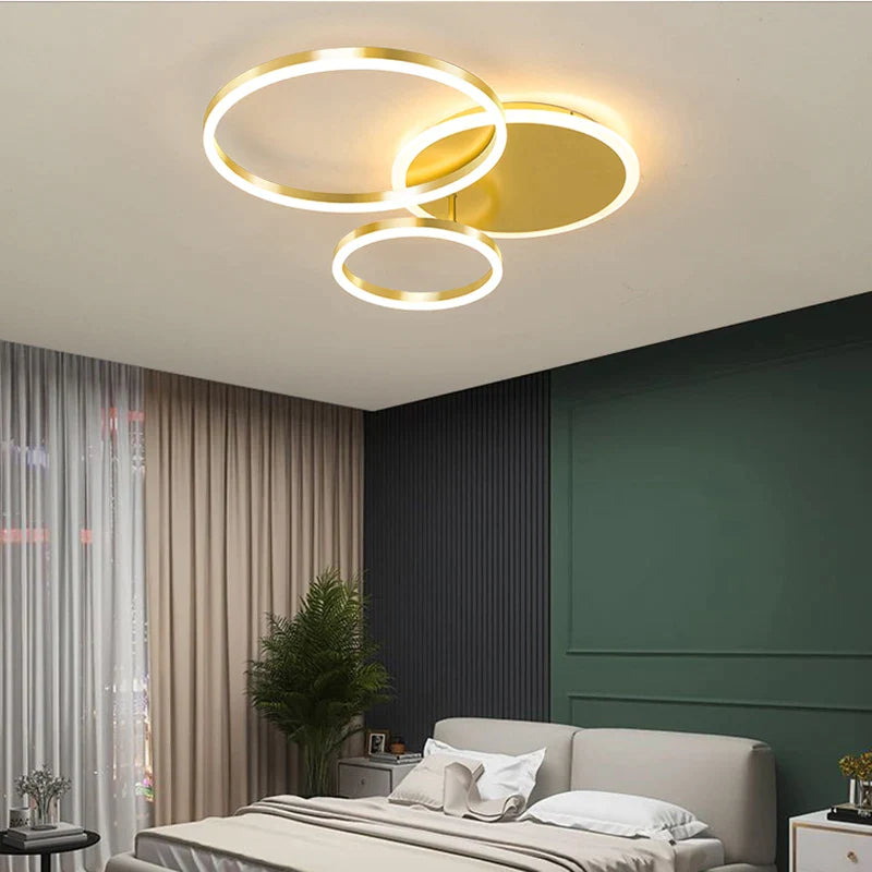 Aftralia™ LED Ceiling Lamp for Modern Living Room Decor & Indoor Lighting