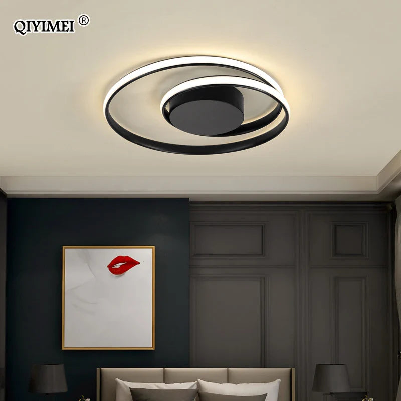 Afralia™ LED Ceiling Light for Living Bedroom Study Room, Modern Surface Mounted Lamp