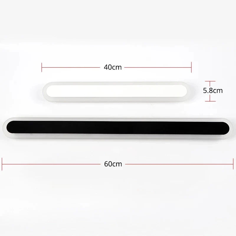 Afralia™ LED RGB Wall Light for Bathroom Mirror Bedroom Bedside Indoor Decoration