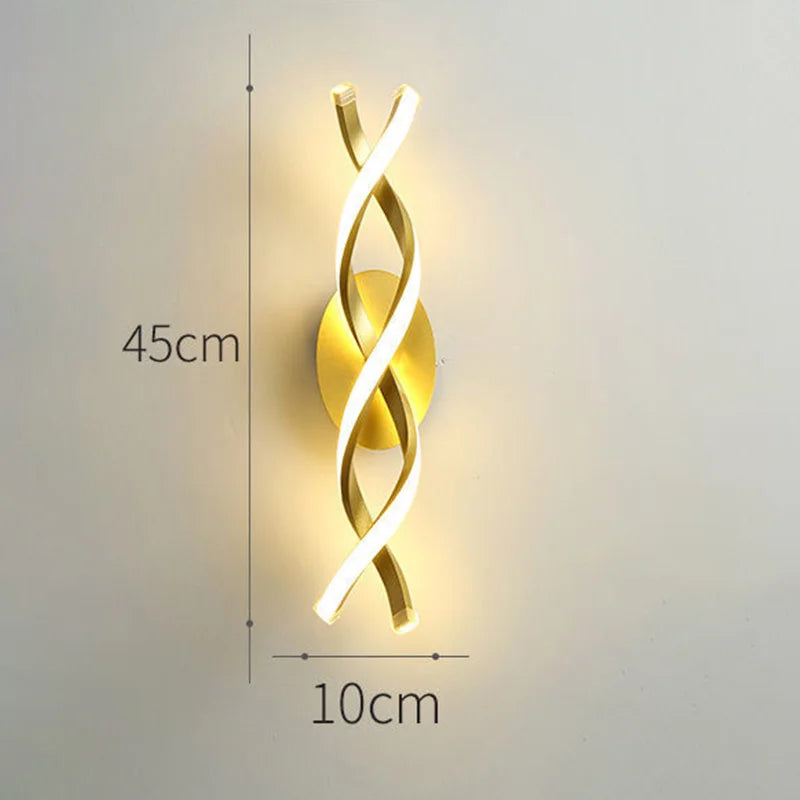 Afralia™ Minimalist LED Wall Lamp: Modern Nordic Bedroom Decor Lighting