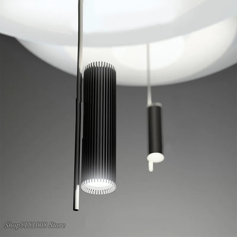 Afralia™ Flamingo Pendant Light: Art Deco Spain, Nordic Modern Acrylic Lamp for Dining Room
