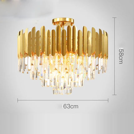 Afralia™ Postmodern Crystal Marble LED Floor Lamp for Bedroom