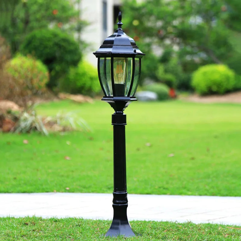 Afralia™ Outdoor Lawn Light: E27 Courtyard Path Lamp for Garden Landscape, Waterproof Design